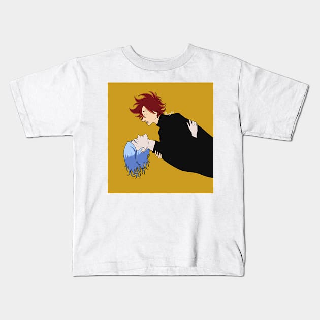 Reki and Langa as Ash and Eiji Kids T-Shirt by MariangelP